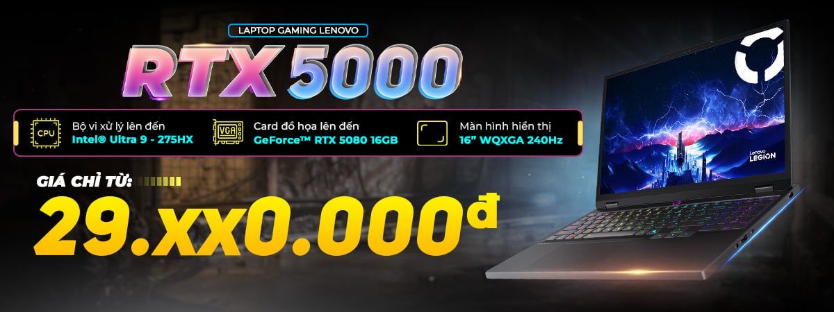 Laptop Lenovo RTX 5000 Series