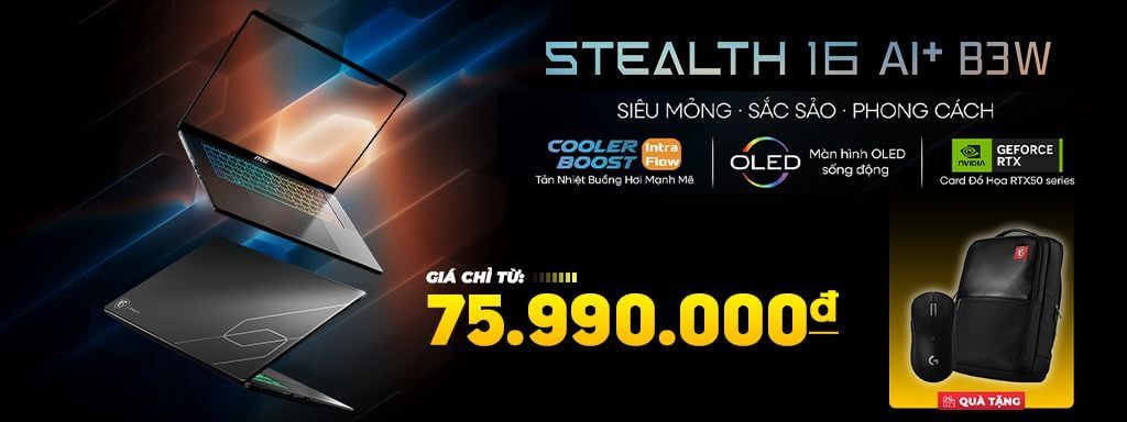 Laptop Gaming MSI Stealth GS Series