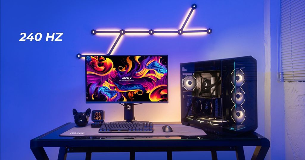 tần số 240Hz cùng độ phản hồi siêu tốc trên Màn hình phẳng MSI MAG 273QP 27'' 2K QD-OLED