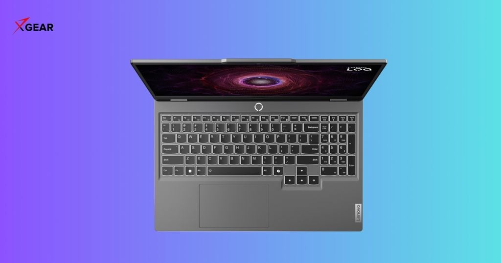 laptop gaming lenovo 15ARP9 83JC00HXVN sở hữu bàn phím full size gõ phím dễ dàng