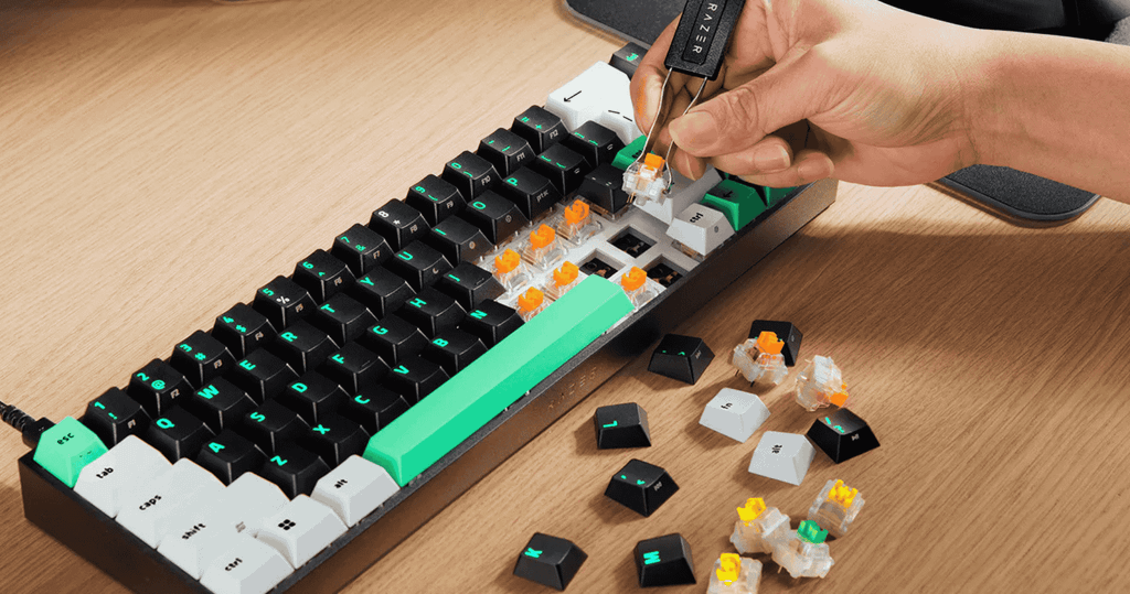 ban phim razer reclusa x mini 65