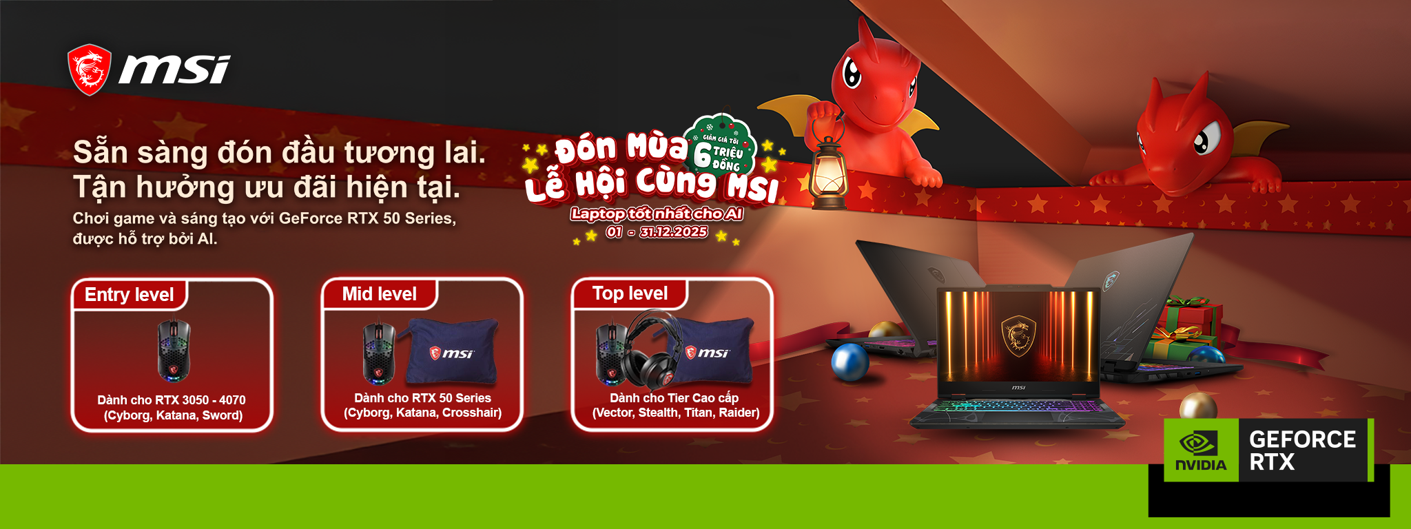 Xgear - MSI Sale Mùa Lễ Hội 2025