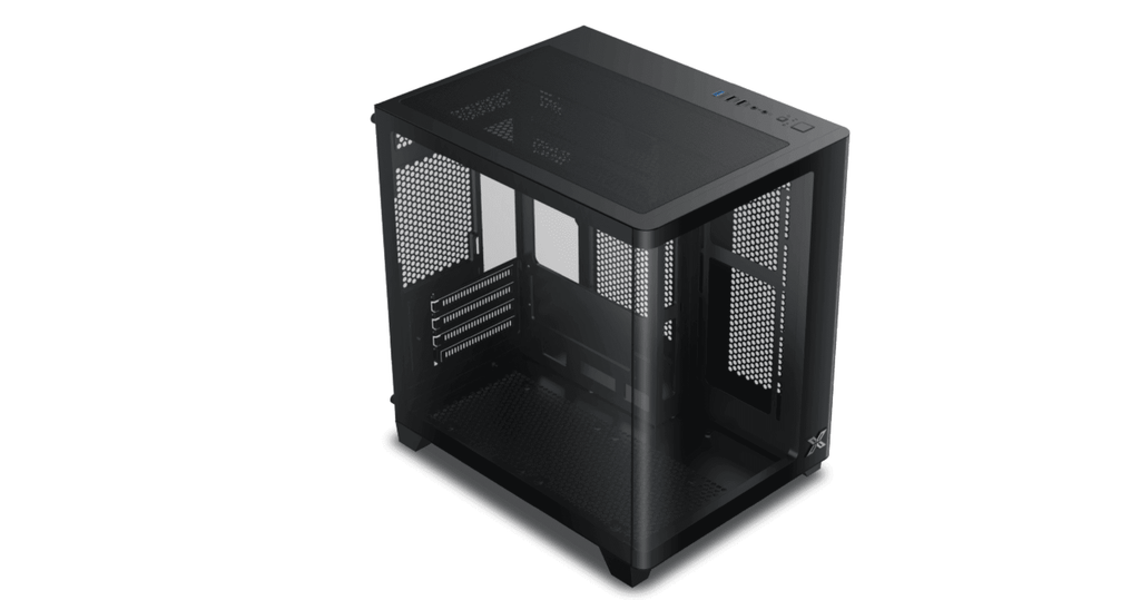 toàn cảnh case xigmatek pano m nano en48456 khi chưa lắp gì