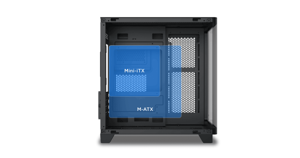 case xigmatek pano m nano en48456 phù hợp với mini-itx cùng m-atx