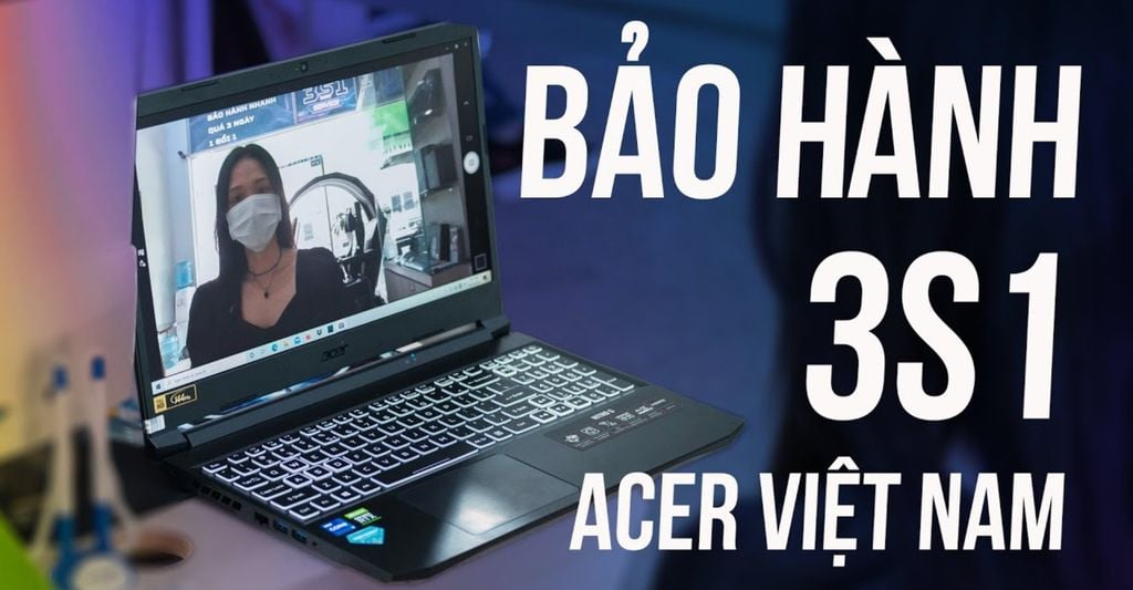 chính sách bảo hành tận nơi 3S1 của Acer