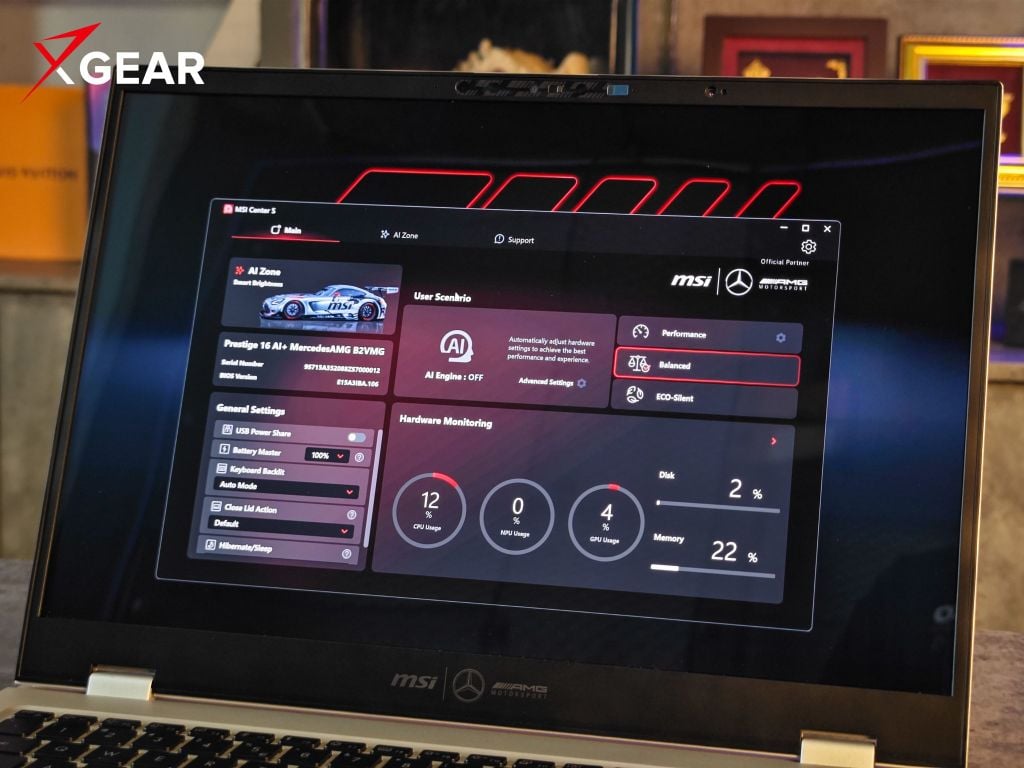 chọn laptop MSI theo màn hình và trọng lượng