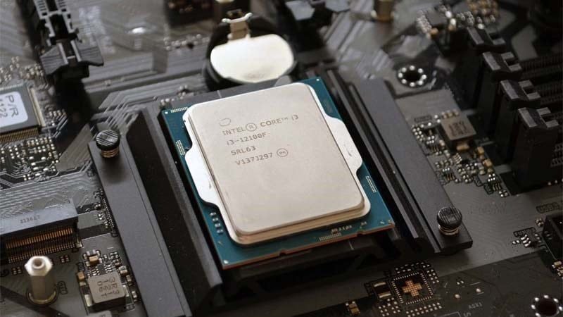 CPU Intel Core i3 12100F
