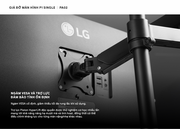 gia do man hinh hyperwork p1 single pa02tính ổn định