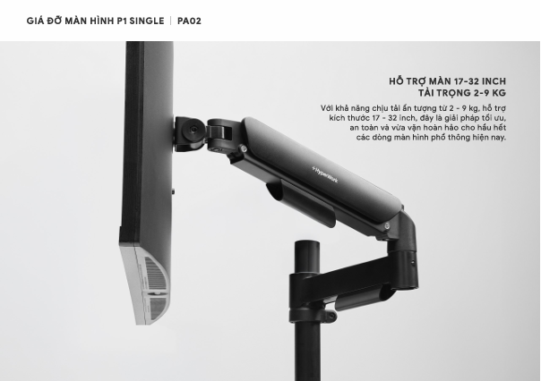 hững màn hình gia do man hinh hyperwork p1 single pa02 n sẽ hỗ trợ được