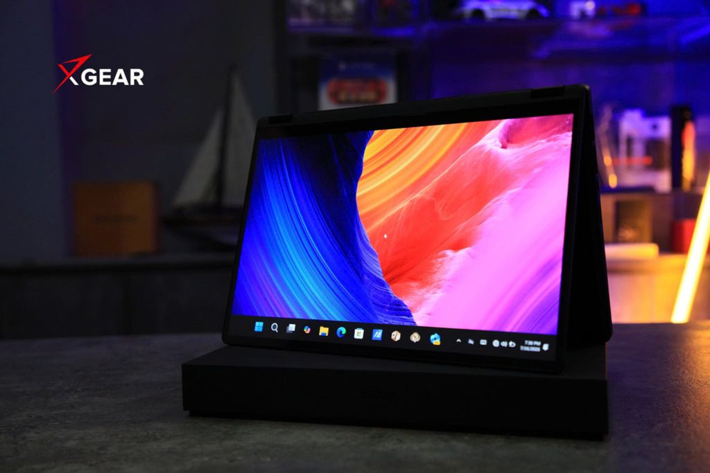 laptop asus proart px13 hn7306ea lx050w gập 360 độ