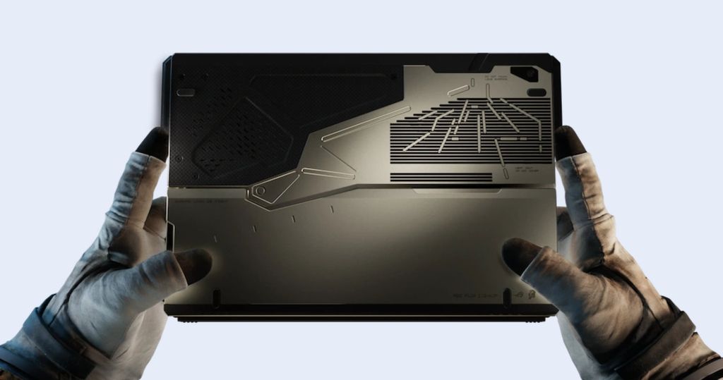 Laptop ASUS ROG Flow Z13 GZ302EAC-RU184WS được thiết kế lấy cảm hứng từ nhân vật Ludens