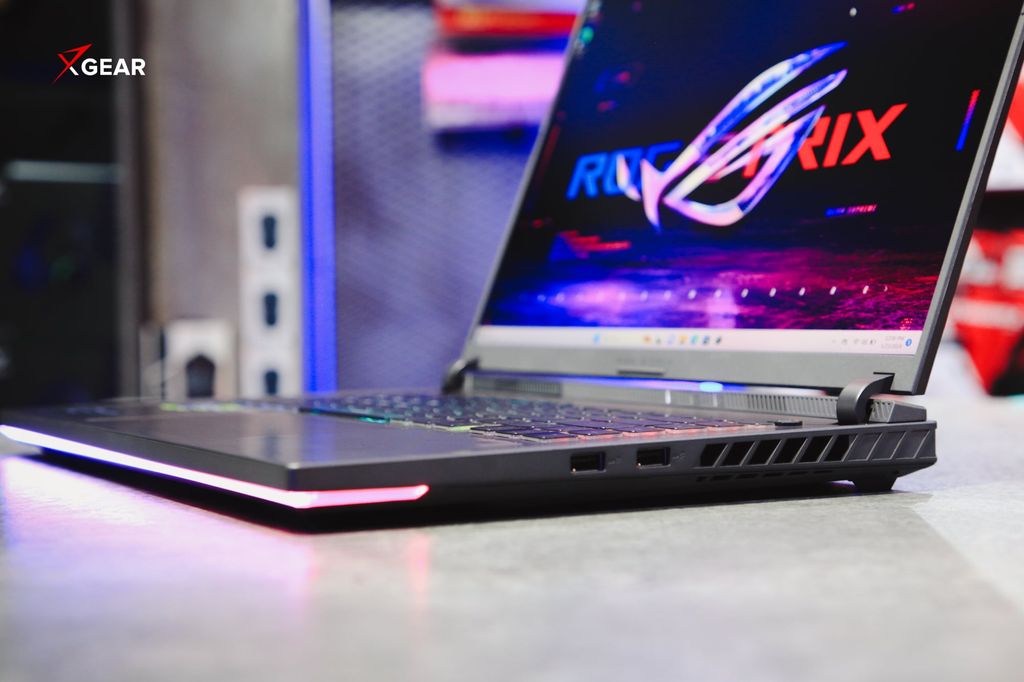ASUS ROG Strix G16 G614PM-S5181WS hệ thống tản nhiệt ổn định với 3 quạt mát mẻ