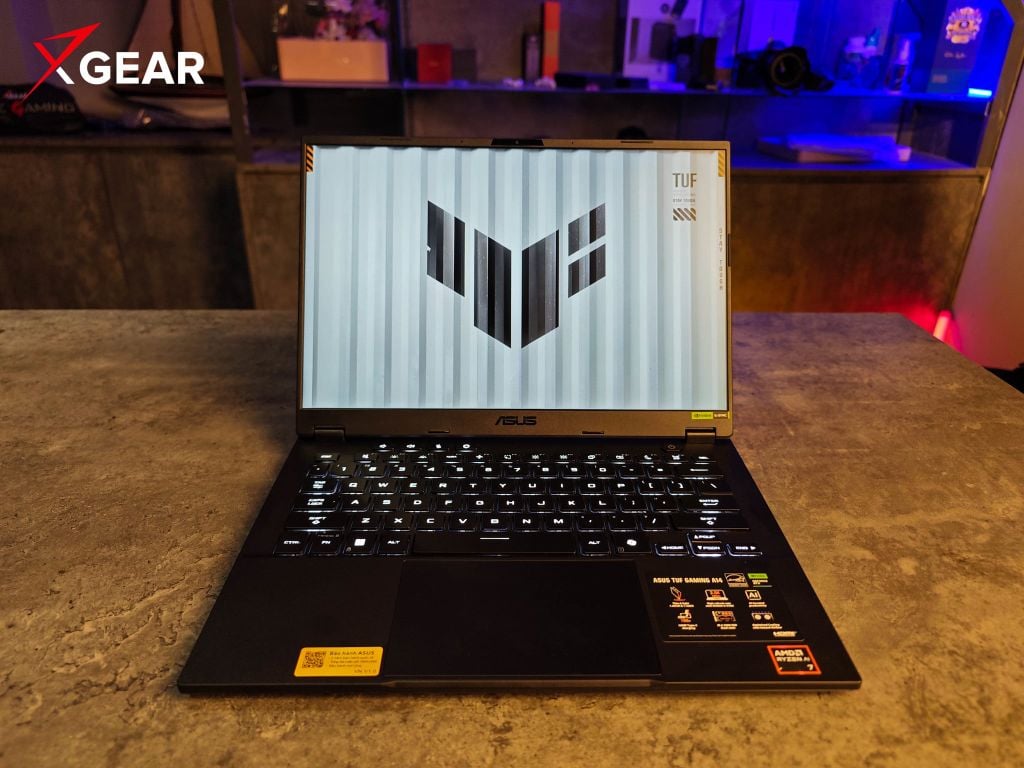 TUF Gaming A14 FA401GM-RG013W được trang bị card đồ họa NVIDIA GeForce RTX 5060 8GB GDDR7