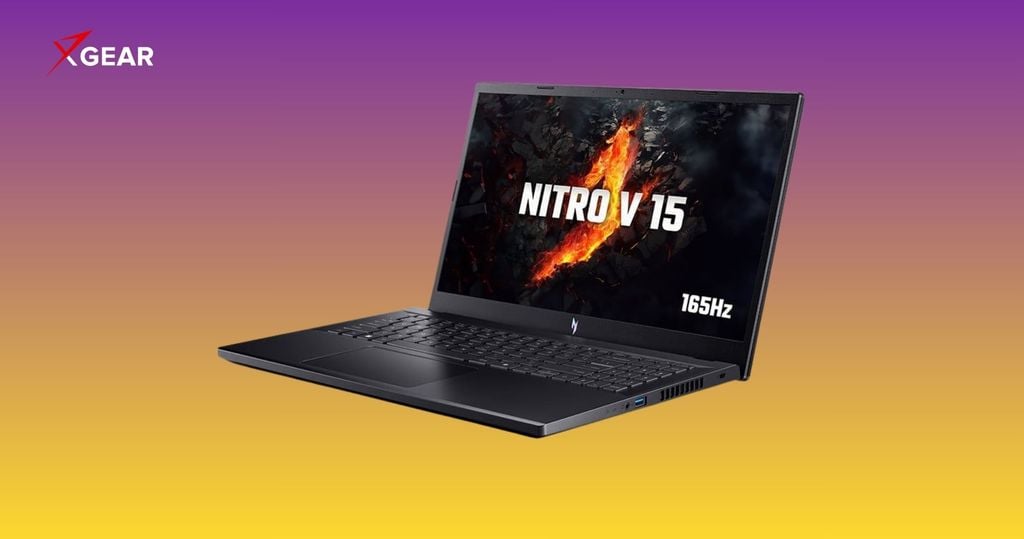 Acer Nitro V ANV15-41-R1JY sở hữu màn hình 165Hz thuận lợi chơi game FPS