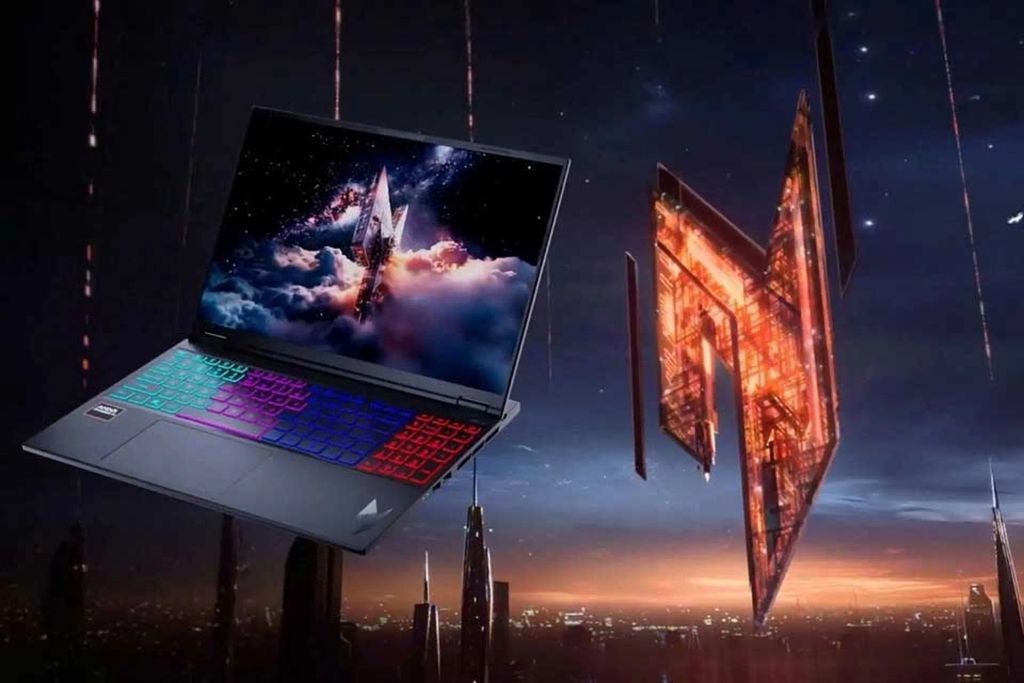 laptop gaming acer nitro v propanel anv15 52 556l cùng logo