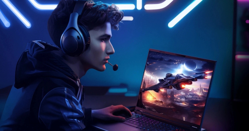 người chơi sử dụng Laptop gaming Acer Predator Helios Neo 16 PHN16 I31 74MN