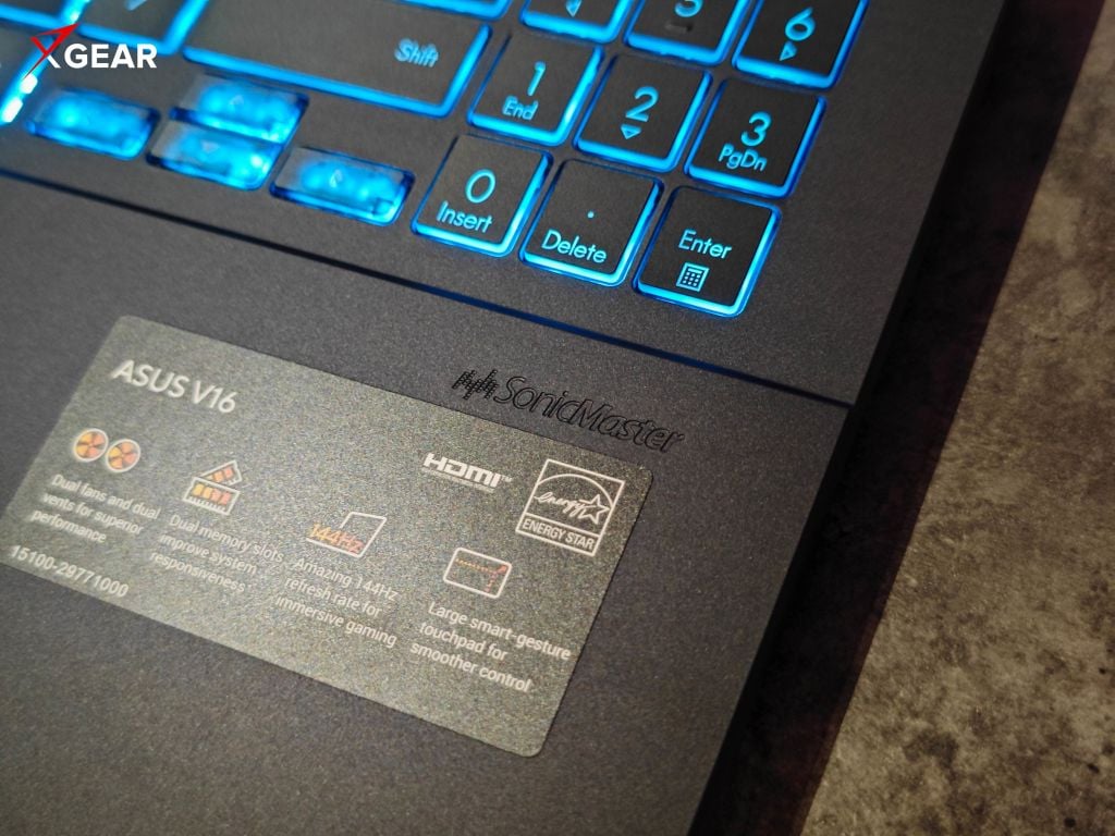 Asus AI V16 V3607VH-RP084W sở hữu chip core 5 và card 5050