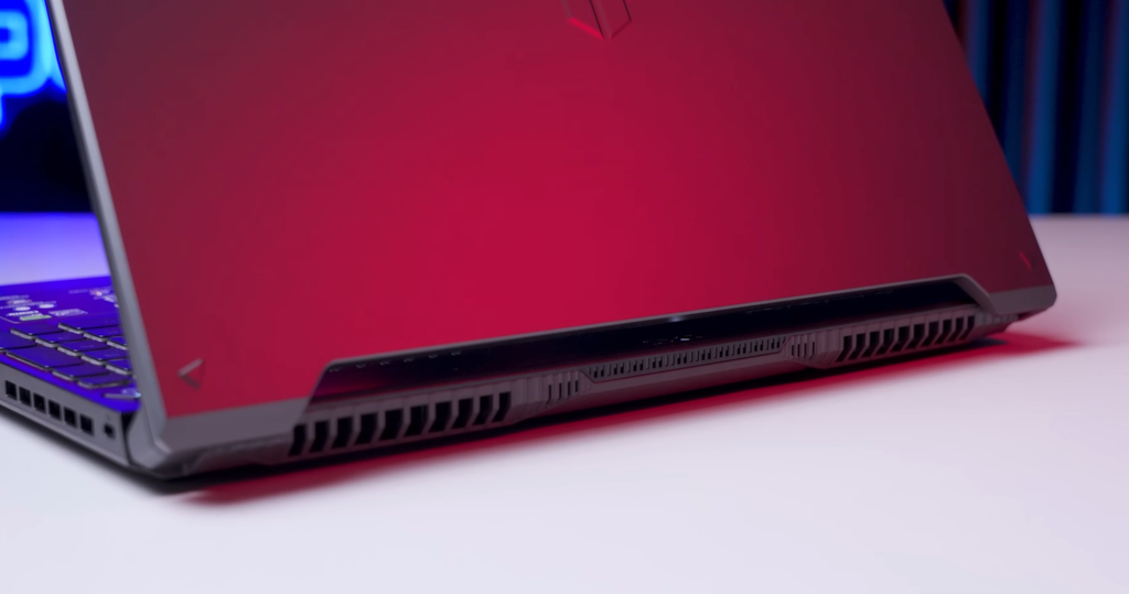 laptop gaming asus tuf f16 fx607vjr tu320w mặt sau