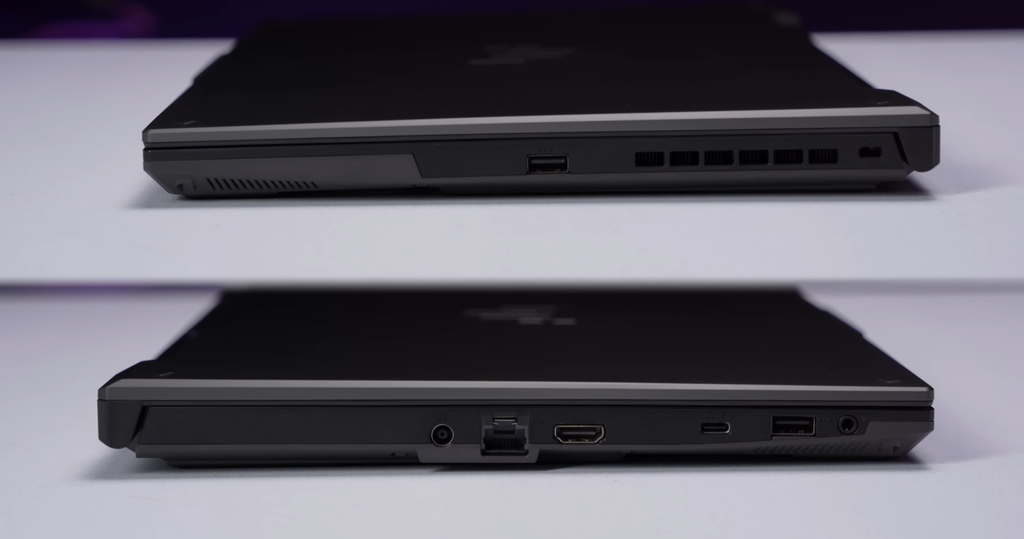 cổng kết nối laptop gaming asus tuf f16 fx607vjr tu328w