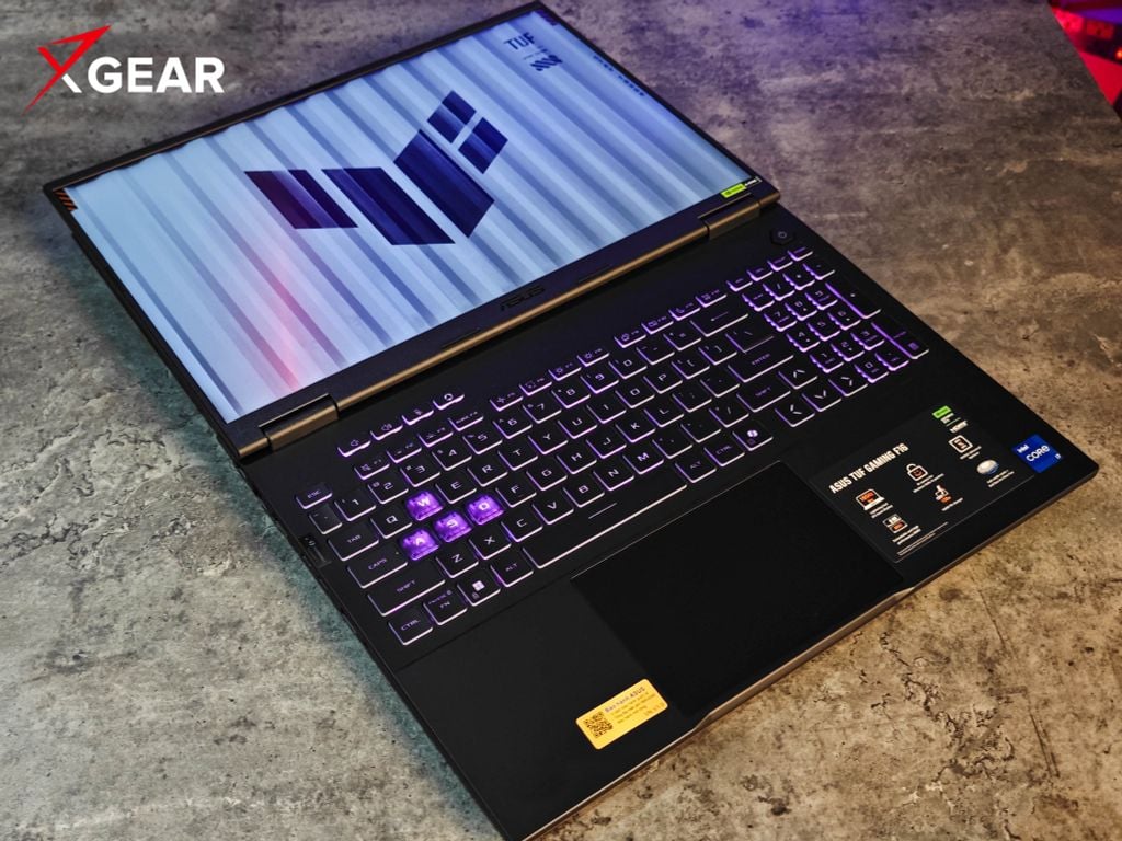 laptop gaming asus tuf f16 fx610jm tu004w bẻ 180 độ