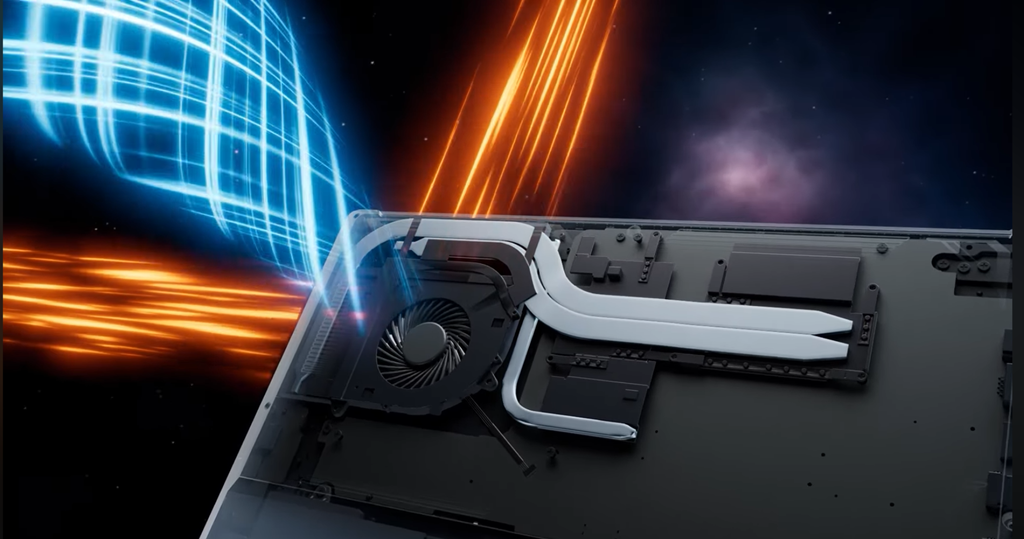 Laptop Gaming Gigabyte EAGLE GL6J -9LJR2VNF93SH hướng gió của hệ thống tnar nhiệt