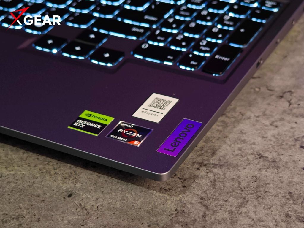 Laptop Gaming Lenovo LOQ 15ARP9 83JC00LVVN trang bị vi xử lý ryzen 5 hiệu suất cao