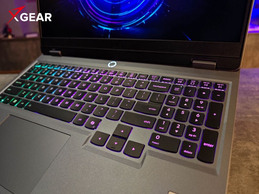 bàn phím lenovo loq 15irx10 83je00pevn 24 vùng và touchpad rộng