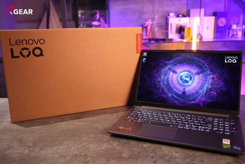 màn hình 100% sRGB là điểm đắt tiền của LOQ Essential 15IAX9E 83LK0079VN