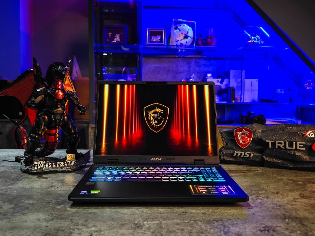 msi crosshair 16 hx sở hữu card 5060 mang đến hiệu năng cao