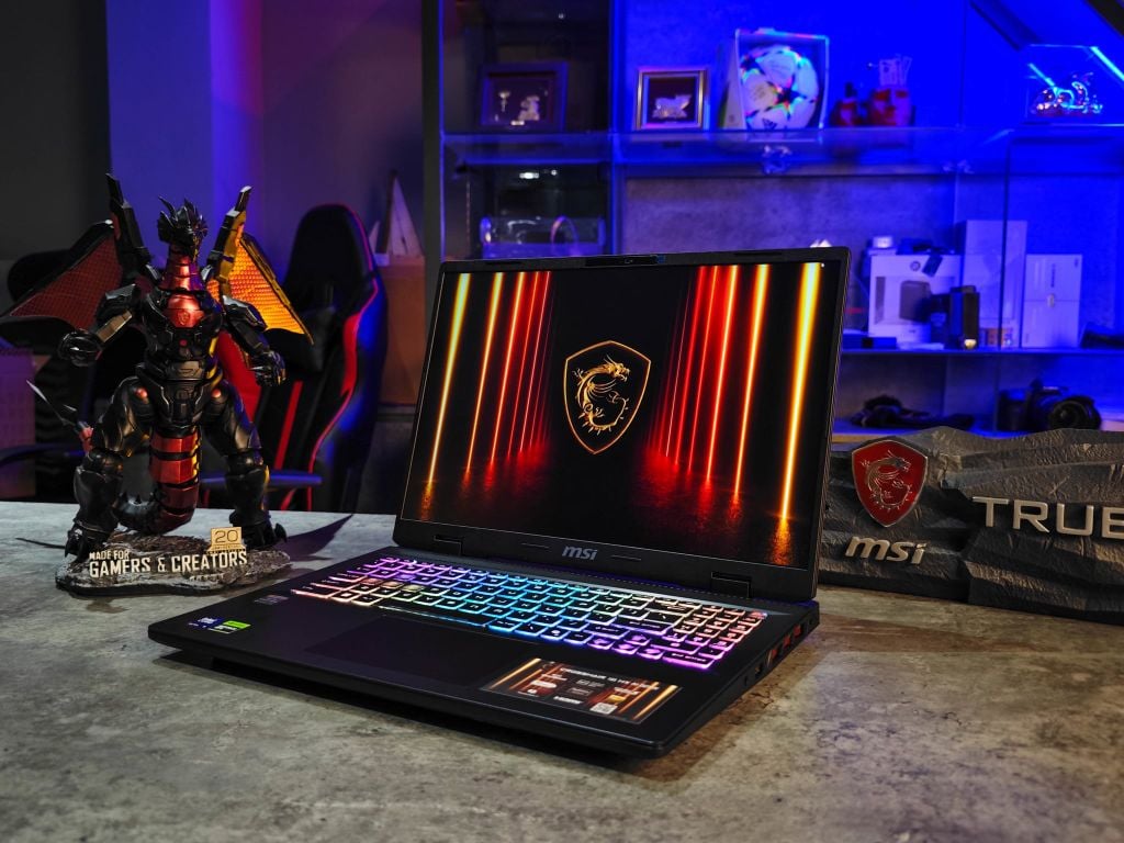 laptop msi crosshair 16 hx ai trang bị chip AI mang đến hiệu năng cao