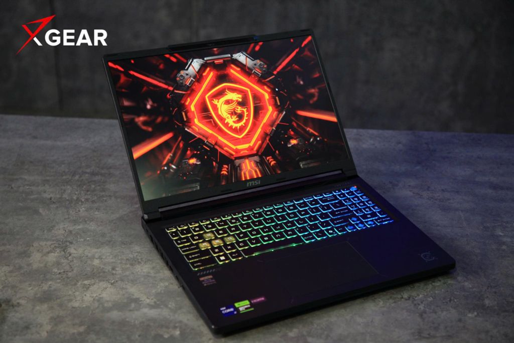 laptop gaming msi crosshair 16 max hx e2wgxk 051vn góc xéo