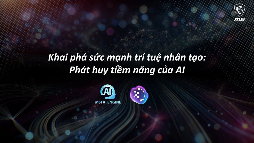 Laptop Gaming MSI Stealth 16 AI+ B3WGX 008VN hiệu năng cao đi kèm với tính năng AI