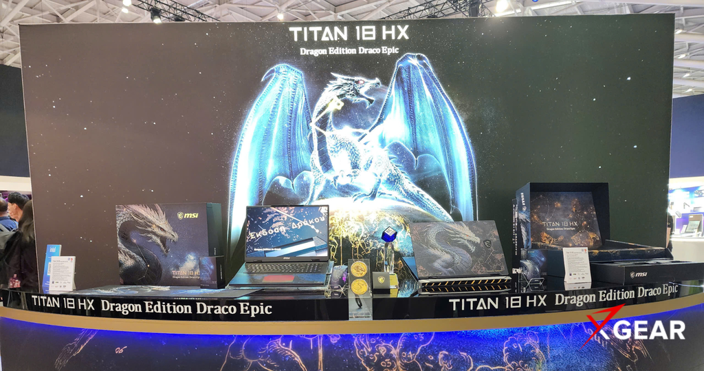 Laptop Gaming MSI Titan 18 HX Dragon Edition Draco Epic A2W 1245VN