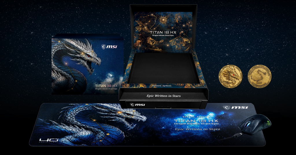 Laptop Gaming MSI Titan 18 HX Dragon Edition Draco Epic A2W 1245VN