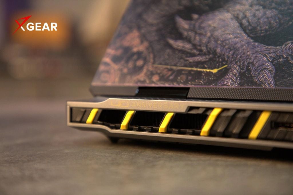laptop gaming msi titan 18 hx dragon edition draco epic a2w 1245vn tản nhiệt