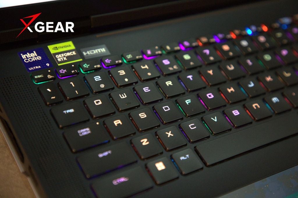 laptop gaming msi titan 18 hx dragon edition draco epic a2w 1245vn bàn phím cherry mx