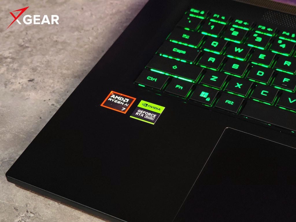 Gigabyte AERO X16 EG61H-1VH93VNC94AH hiệu năng chip R7 AI cùng card 5060