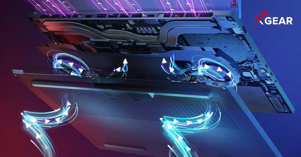 laptop lenovo legion có công nghệ tản nhiệt tiên tiến