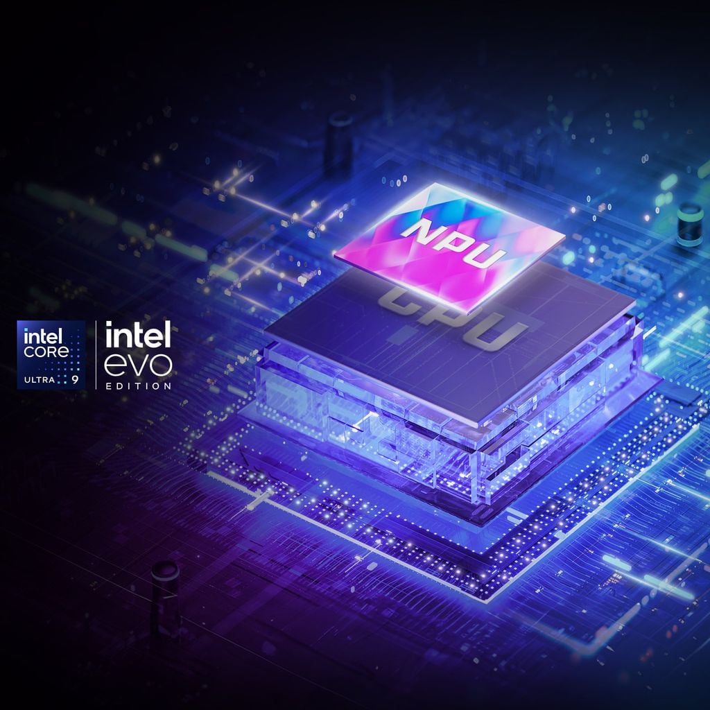 Laptop MSI Prestige 13 AI+ Evo A2VMG 040VN trang bị NPU 47 TOPS của Intel Core Ultra 7 tăng tốc tác vụ AI