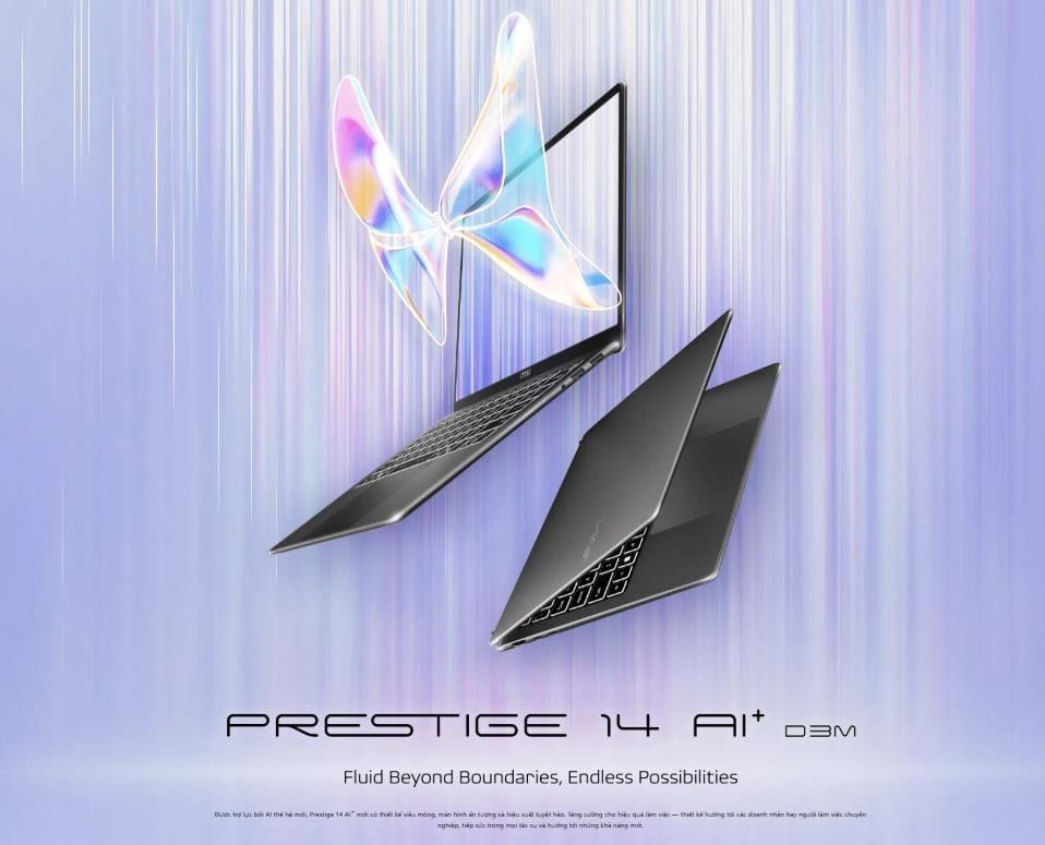 Laptop MSI Prestige 14 AI+ D3MG-022VN có điểm gì nổi bật
