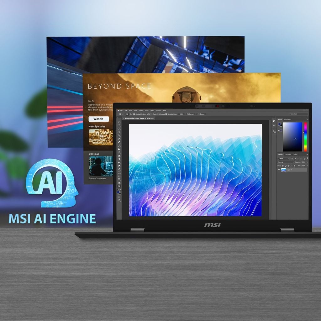 phần mềm MSI AI Engine giúp tối ưu tài nguyên khi chơi game