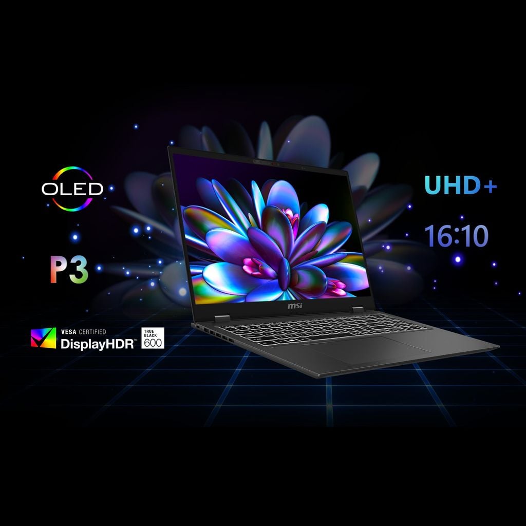MSI Prestige 16 AI+ Evo B2VMG 016VN màn hình 16 inch OLED rộng rãi sắc nét