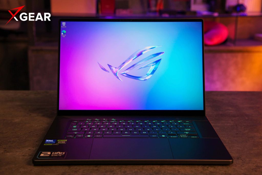 laptop gaming asus rog zephyrus g16 gu605cp qr141w màn hình