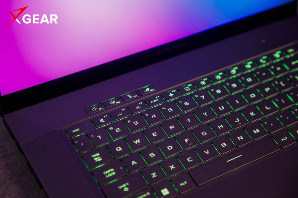 laptop gaming asus rog zephyrus g16 gu605cp qr141w bàn phím