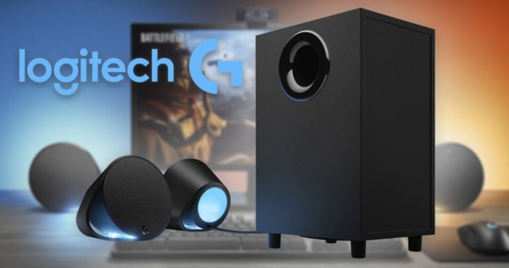 loa logitech thiết kế nhỏ gọn, tiện lợi