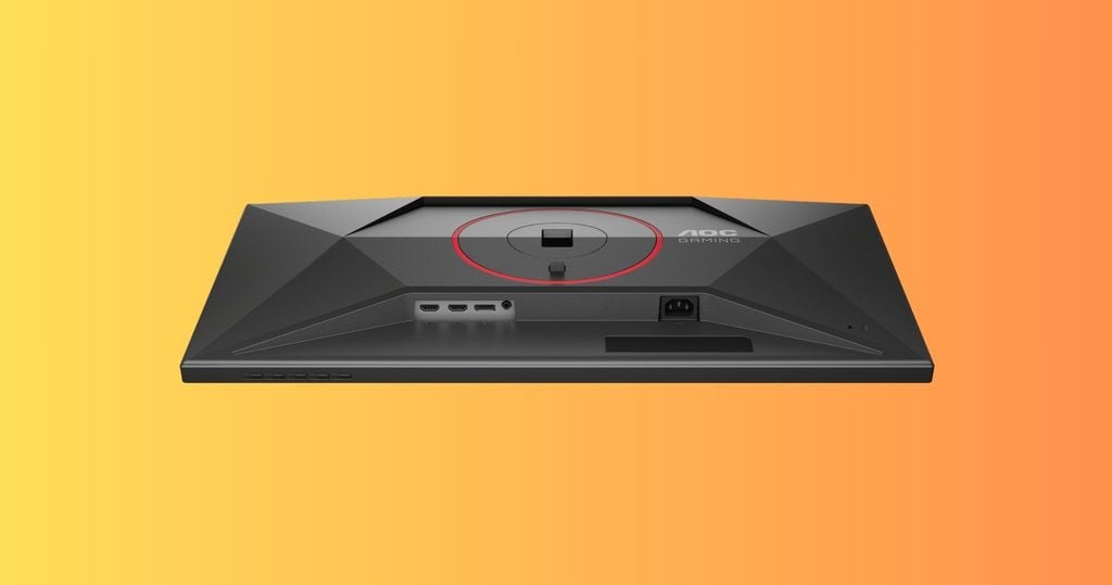 Đầy đủ cổng kết nối đa dạng trên màn hình AOC U27G4 Dual mode 27 inch