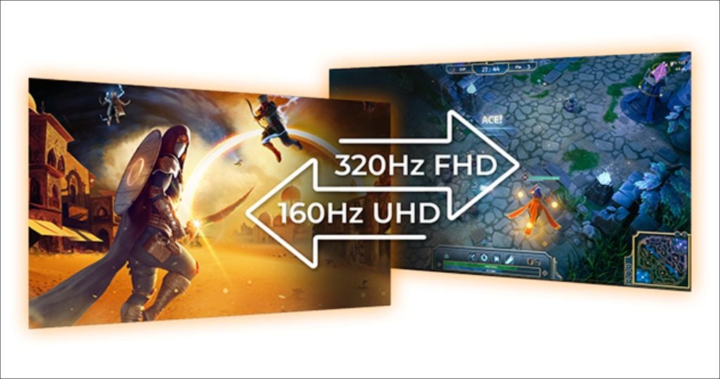 Màn hình AOC U27G4 Dual mode 27 inch sở hữu tần số quét đỉnh cao