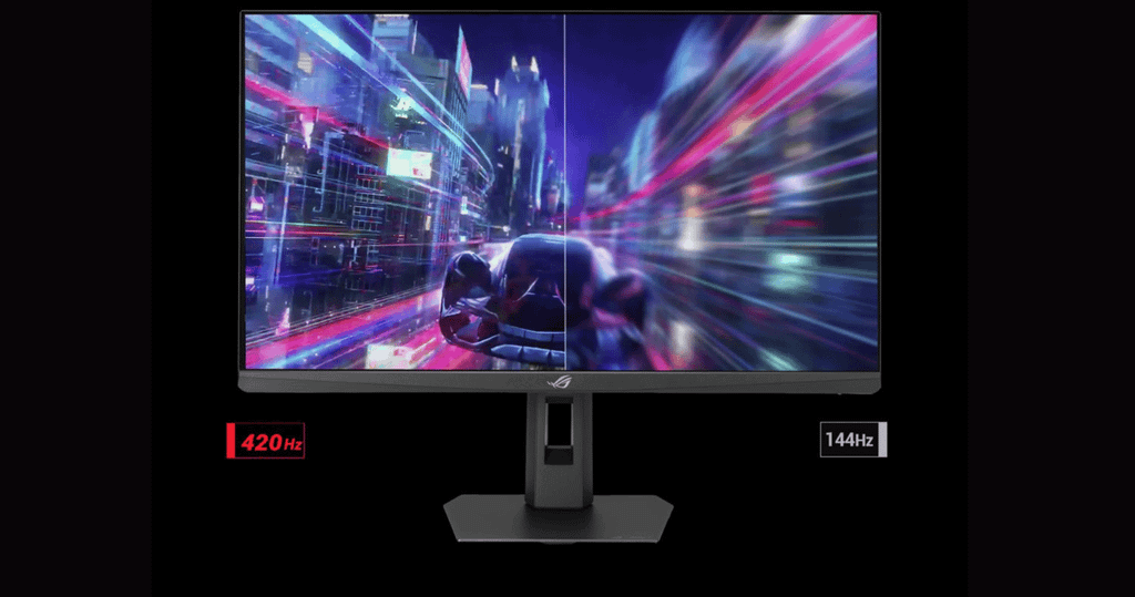 so sánh tần số qét 420hz và 144hz