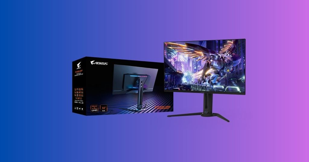 Màn hình Gaming AORUS FO32U2P có đa dạng tính năng và hệ thống bảo vệ