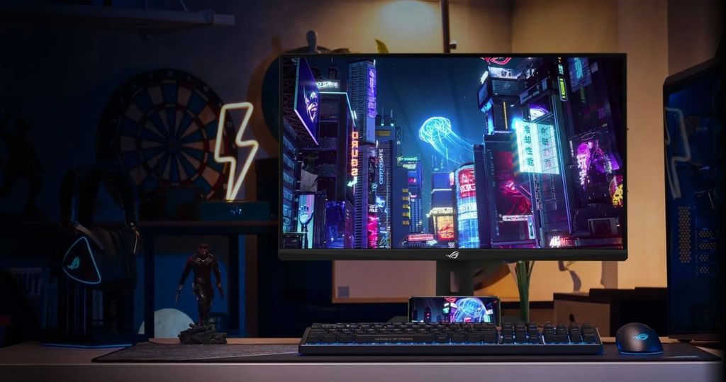 Công nghệ ASUS Extreme Low Motion Blur Sync loại bỏ nhòe mờ cho ASUS ROG Strix XG27ACMES